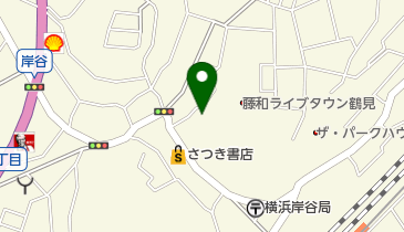 岸谷四丁目公園の地図画像