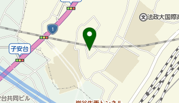 岸谷二丁目公園の地図画像