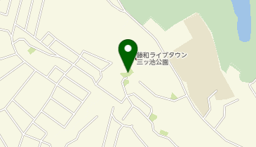 北寺尾三丁目第二公園の地図画像