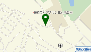 北寺尾第一公園の地図画像