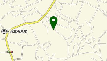 北寺尾第二公園の地図画像