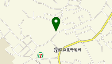 北寺尾第四公園の地図画像