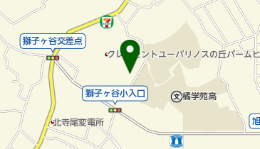 獅子ヶ谷一丁目公園の地図画像