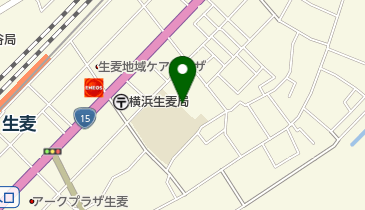 生麦公園の地図画像