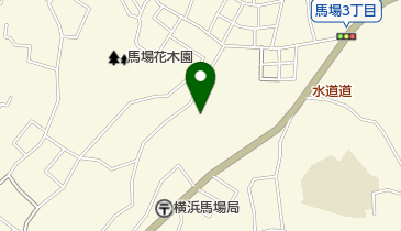 馬場二丁目公園の地図画像