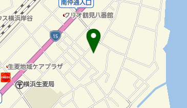 南仲町公園の地図画像