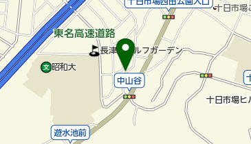 中山谷公園の地図画像
