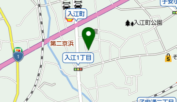 入江一丁目公園の地図画像