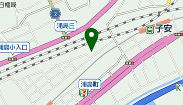 浦島第二公園の地図画像