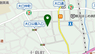 大口公園の地図画像