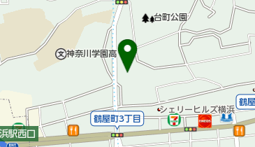 沢渡公園の地図画像