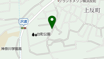 高島台公園の地図画像