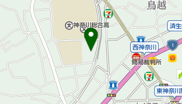 平川町公園の地図画像