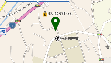 岩井町公園の地図画像