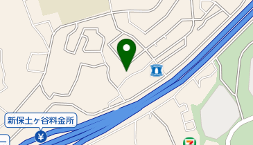 仏向町第二こなら公園の地図画像