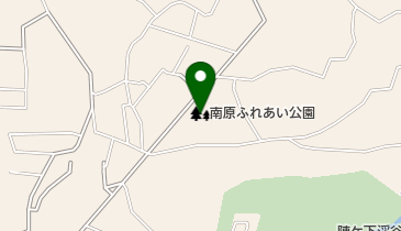 南原ふれあい公園の地図画像