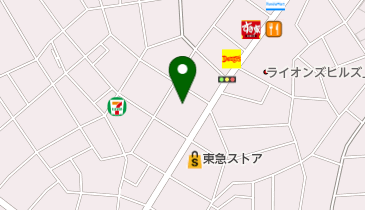 上池台三丁目公園の地図画像