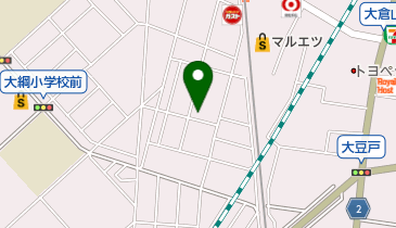市ノ坪公園の地図画像