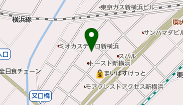 新横浜第一公園の地図画像