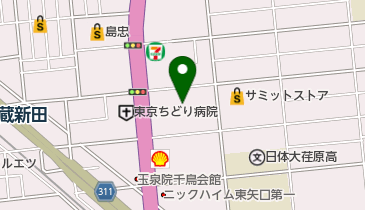 徳持公園の地図画像