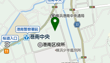 港南ふれあい公園の地図画像