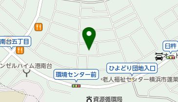 榎戸公園の地図画像