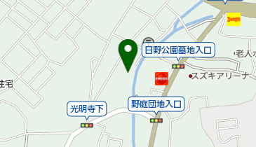 大北公園の地図画像