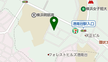 港南台大久保公園の地図画像