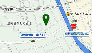 港南台宮田公園の地図画像