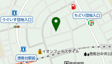 四反田公園の地図画像