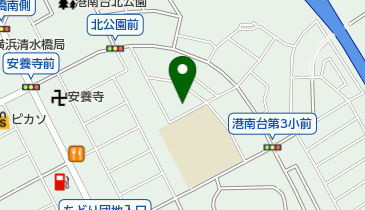 四ッ切公園の地図画像