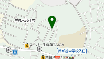 芹が谷第二公園の地図画像