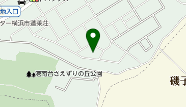 日の峰第二公園の地図画像