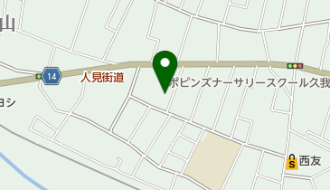 久我山東原公園の地図画像