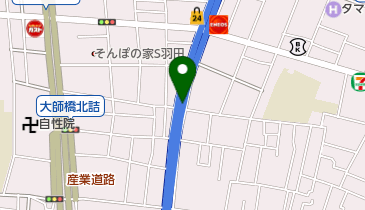 羽田西前公園の地図画像