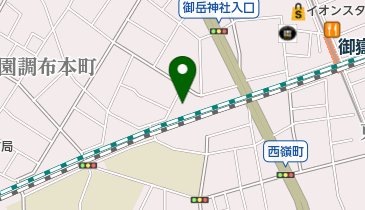 東原くすのき公園の地図画像