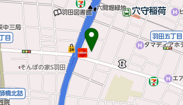 六間堀仲羽公園の地図画像