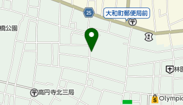 高円寺北三丁目公園の地図画像