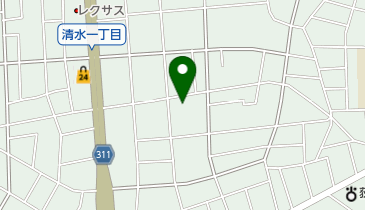 清水一丁目公園の地図画像