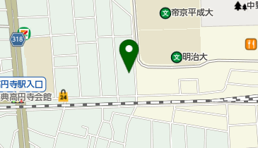 たかはら公園の地図画像