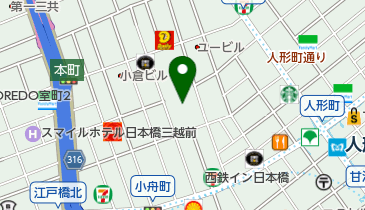堀留児童公園の地図画像