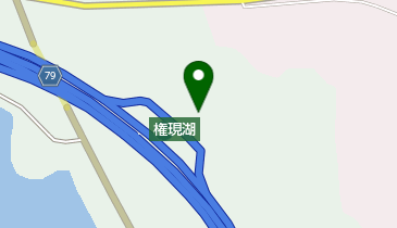 ウェルカムゲート権現湖PA(上り)の地図画像