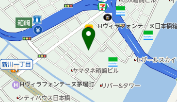 箱崎公園の地図画像