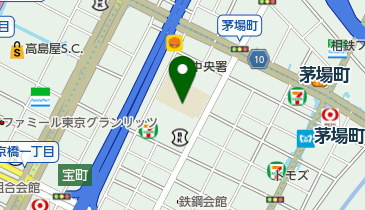 坂本町公園の地図画像