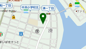 鉄砲洲児童公園の地図画像