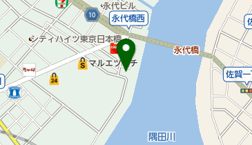 新川公園の地図画像