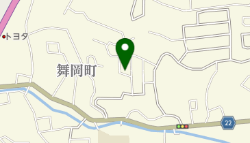 舞岡西根公園の地図画像