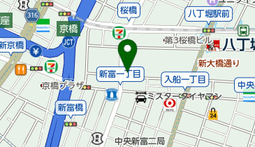 桜橋南東児童遊園の地図画像
