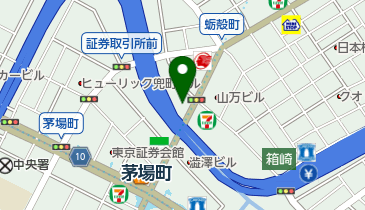 茅場橋北児童遊園の地図画像