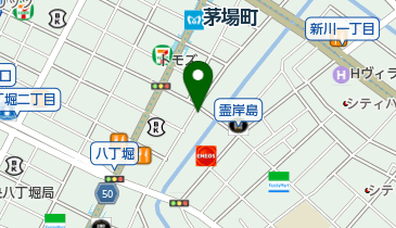 新亀島橋南西児童遊園の地図画像